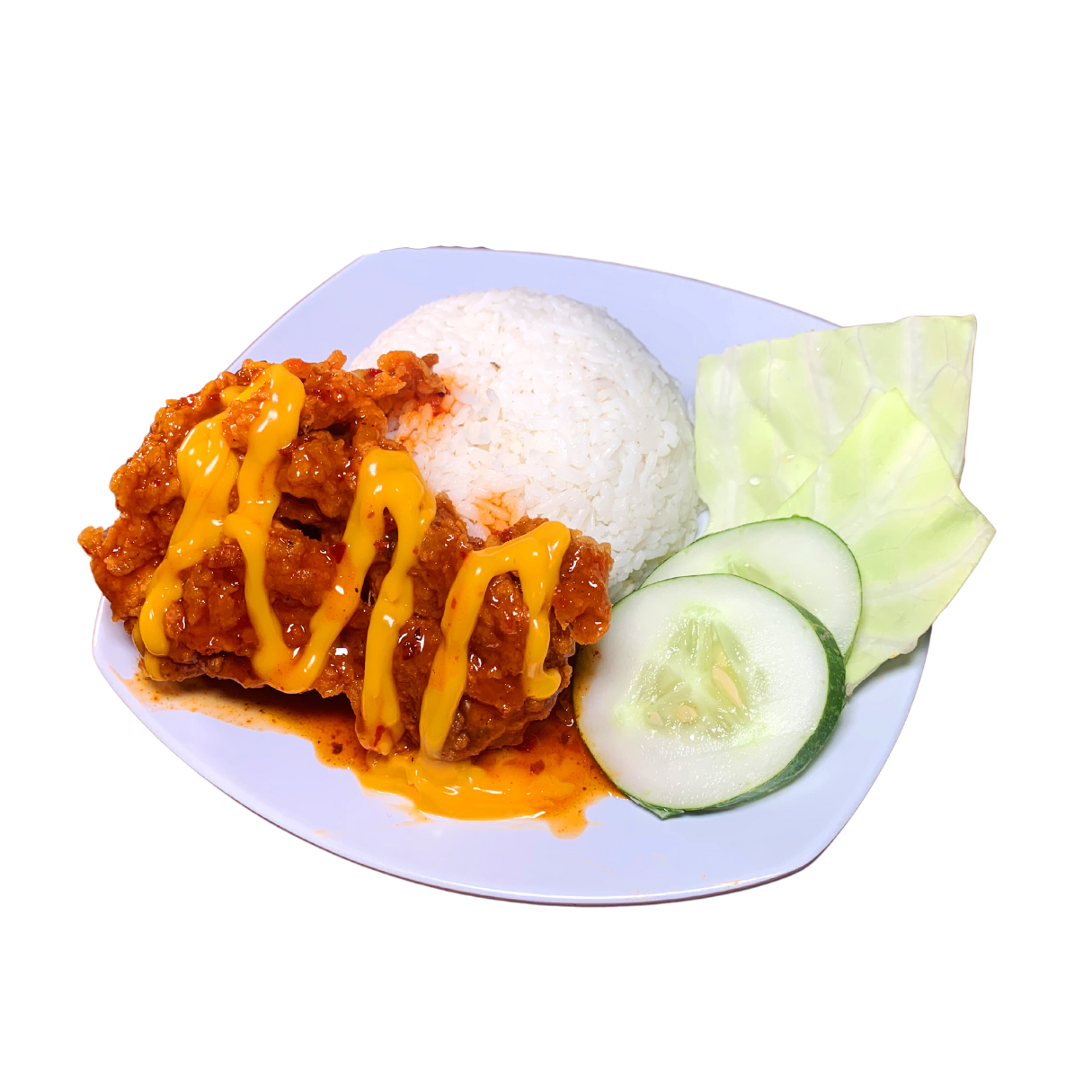 spicy chicken saus keju